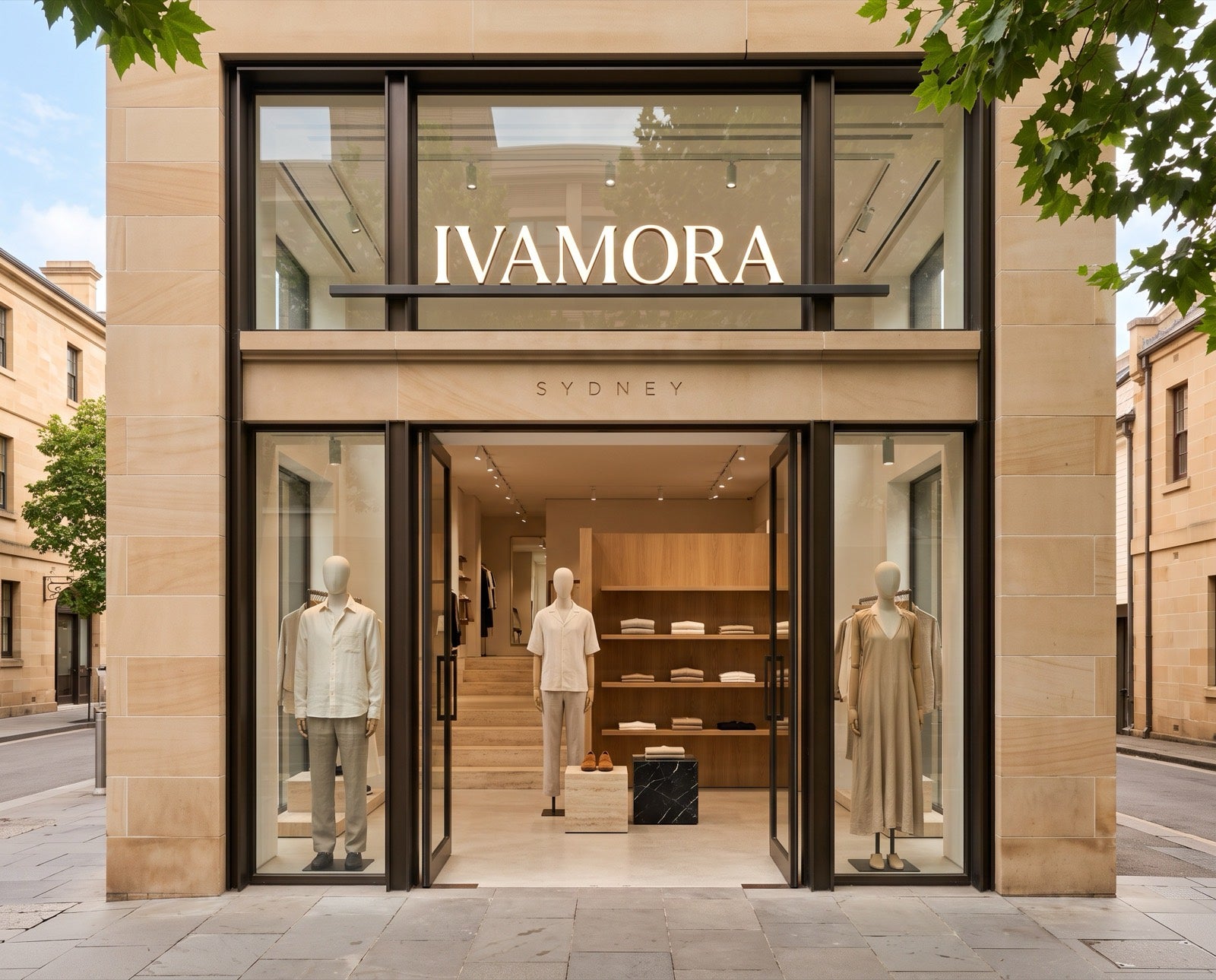 The Ivamora store in Sydney